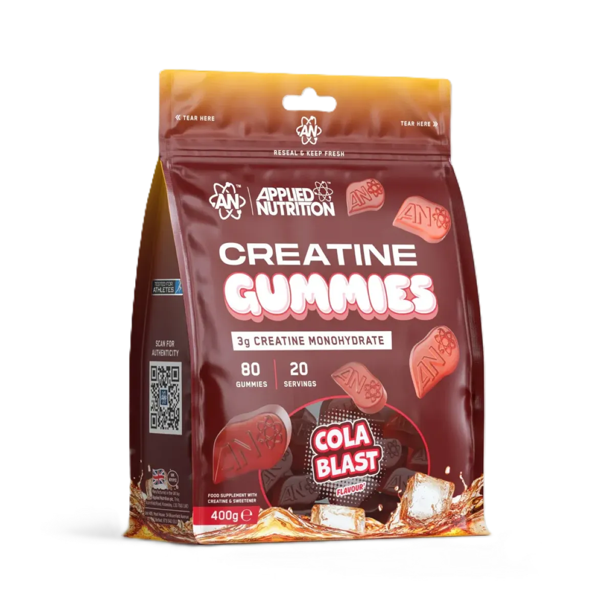 Applied Nutrition Creatine Gummies 80 Gummies
