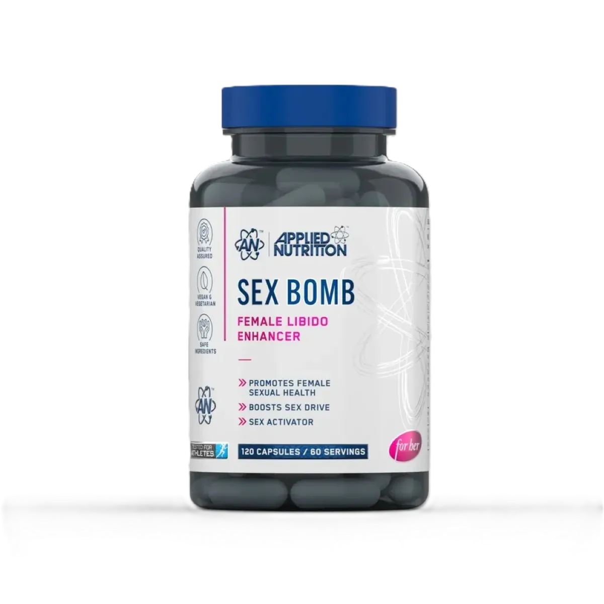 Applied Nutrition Sex Bomb For Her Female Libido Enhancer 120 Caps