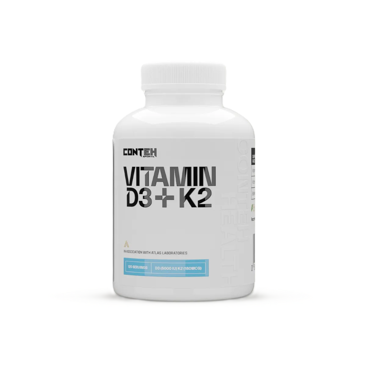 Conteh Sports Vitamin D3 & K2 120 Caps