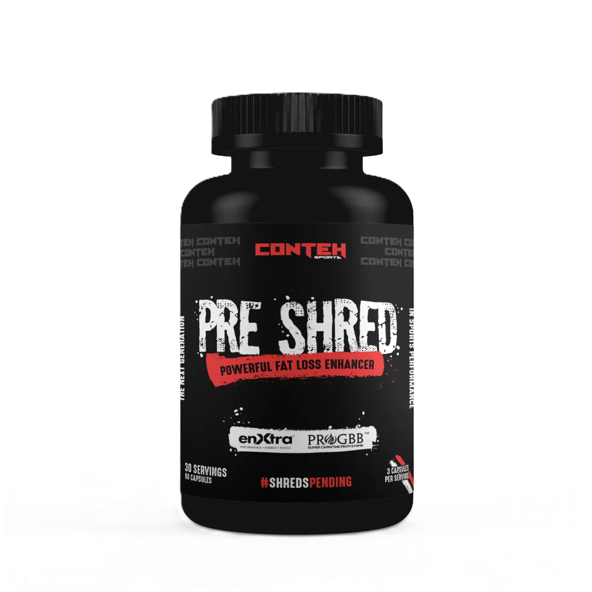 Conteh Sports Pre Shred 90 Caps