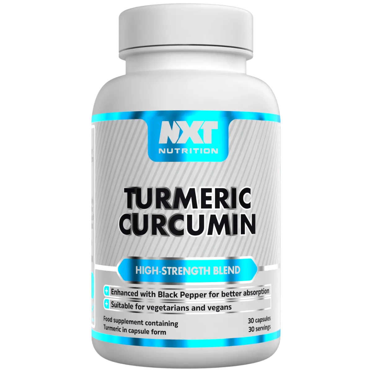 Nxt Nutrition Turmeric Curcumin 30 Capsules