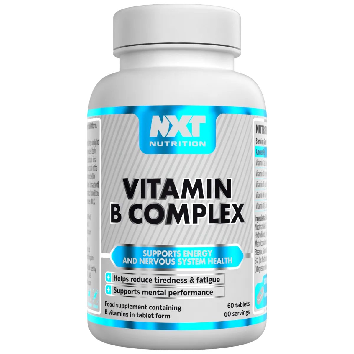 Nxt Nutrition Vitamin B Complex 30 Tablets