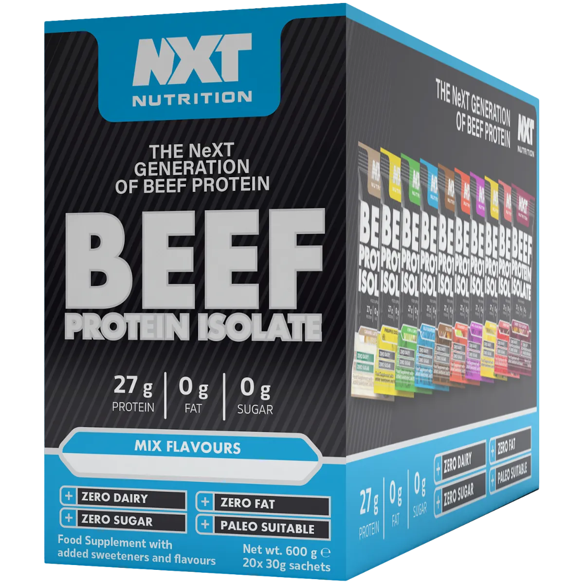Nxt Nutrition Beef Protein Isolate 20 Sachets