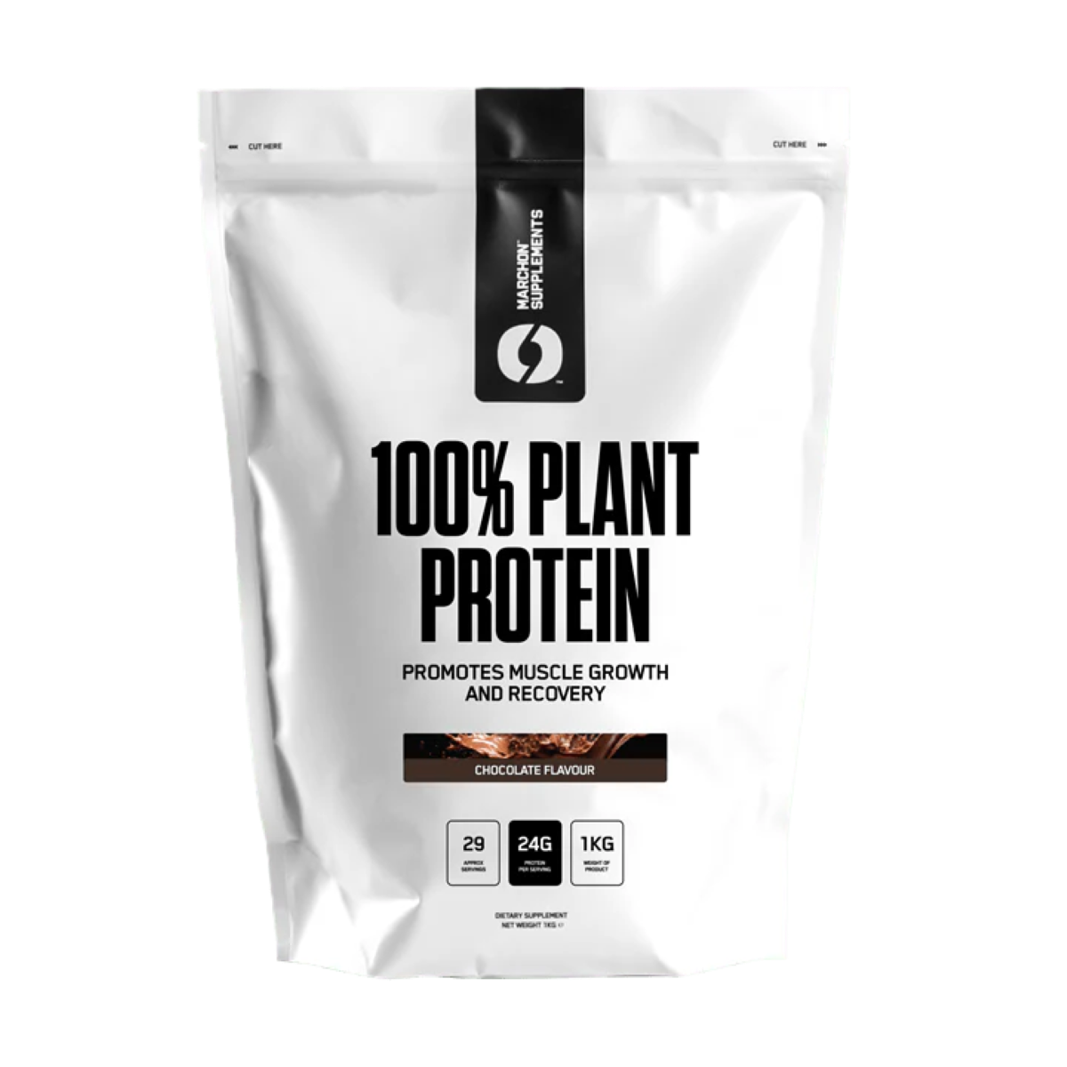 Marchon Plant Based Protein Powder 1Kg - Chocolate