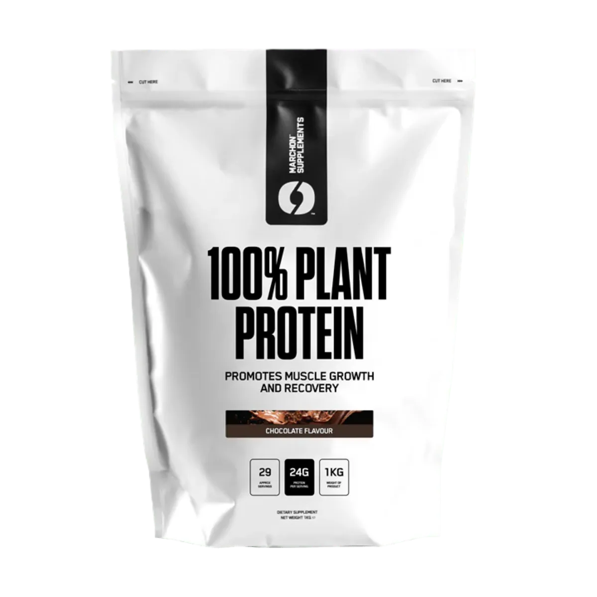 Marchon Plant Based Protein Powder 1Kg - Chocolate