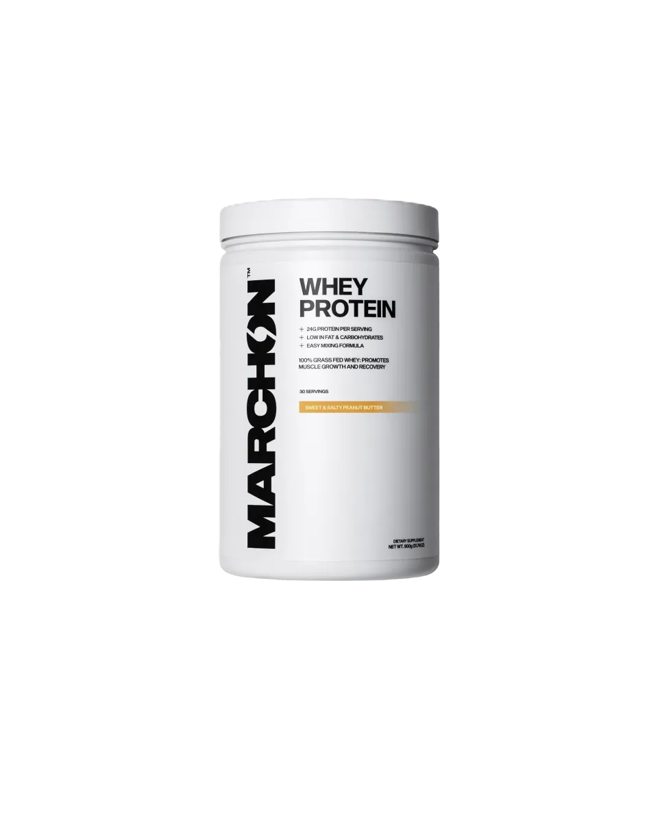 Marchon Whey Protein Powder 1Kg - Sweet & Salty Peanut Butter (900g)