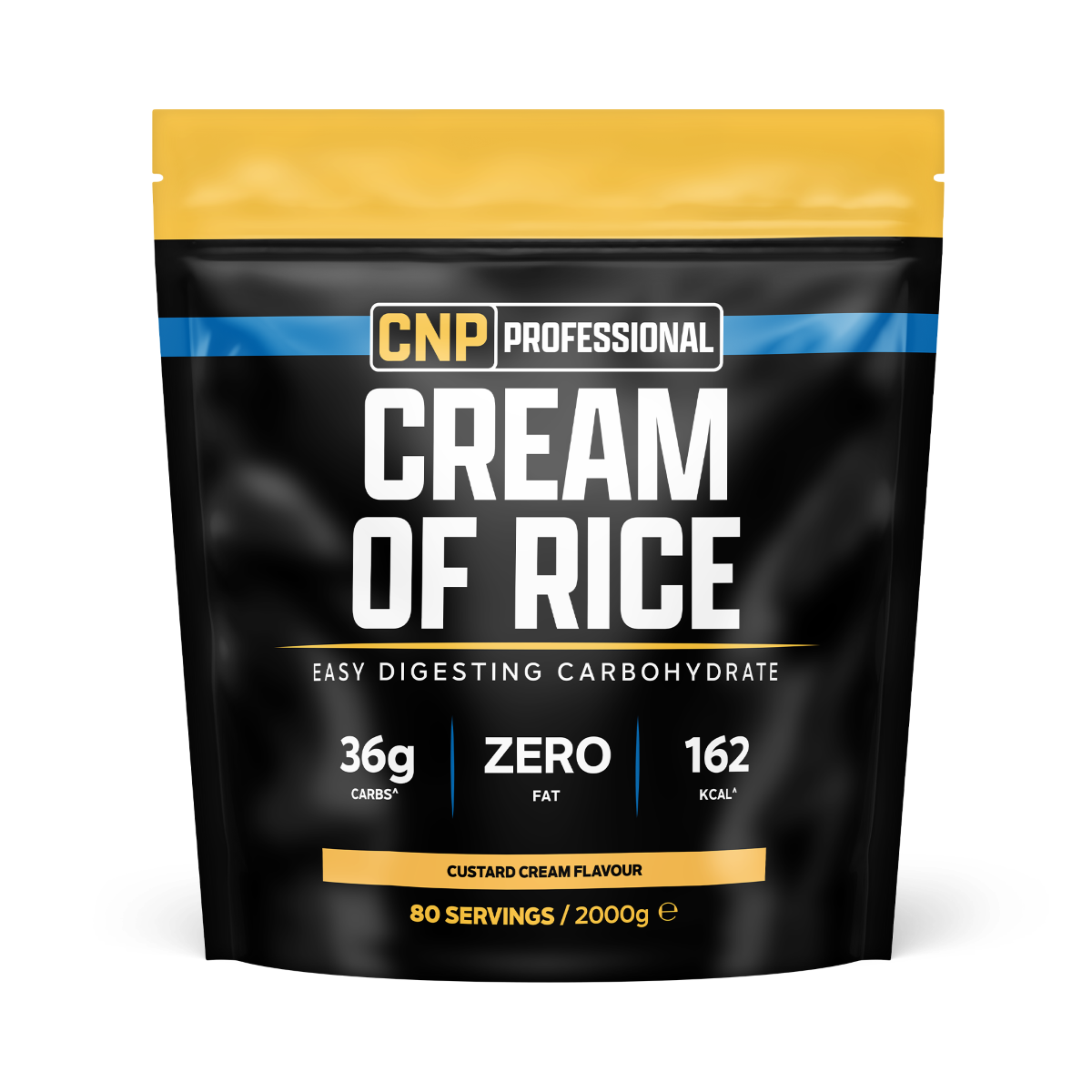 CNP Professional Cream of Rice 2kg - Custard Cream