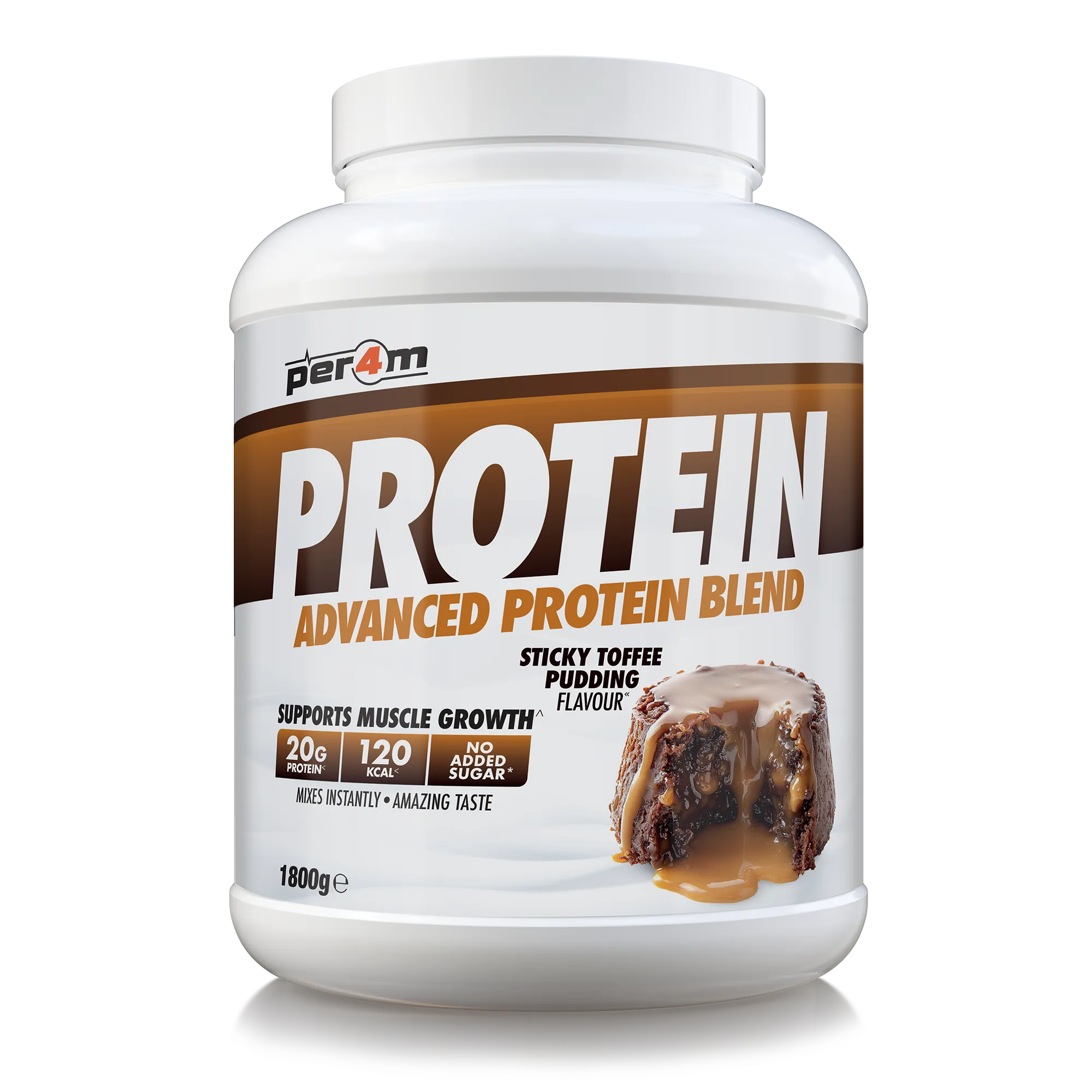 Per4m Advanced Protein Blend 1.8kg - Sticky Toffee Pudding