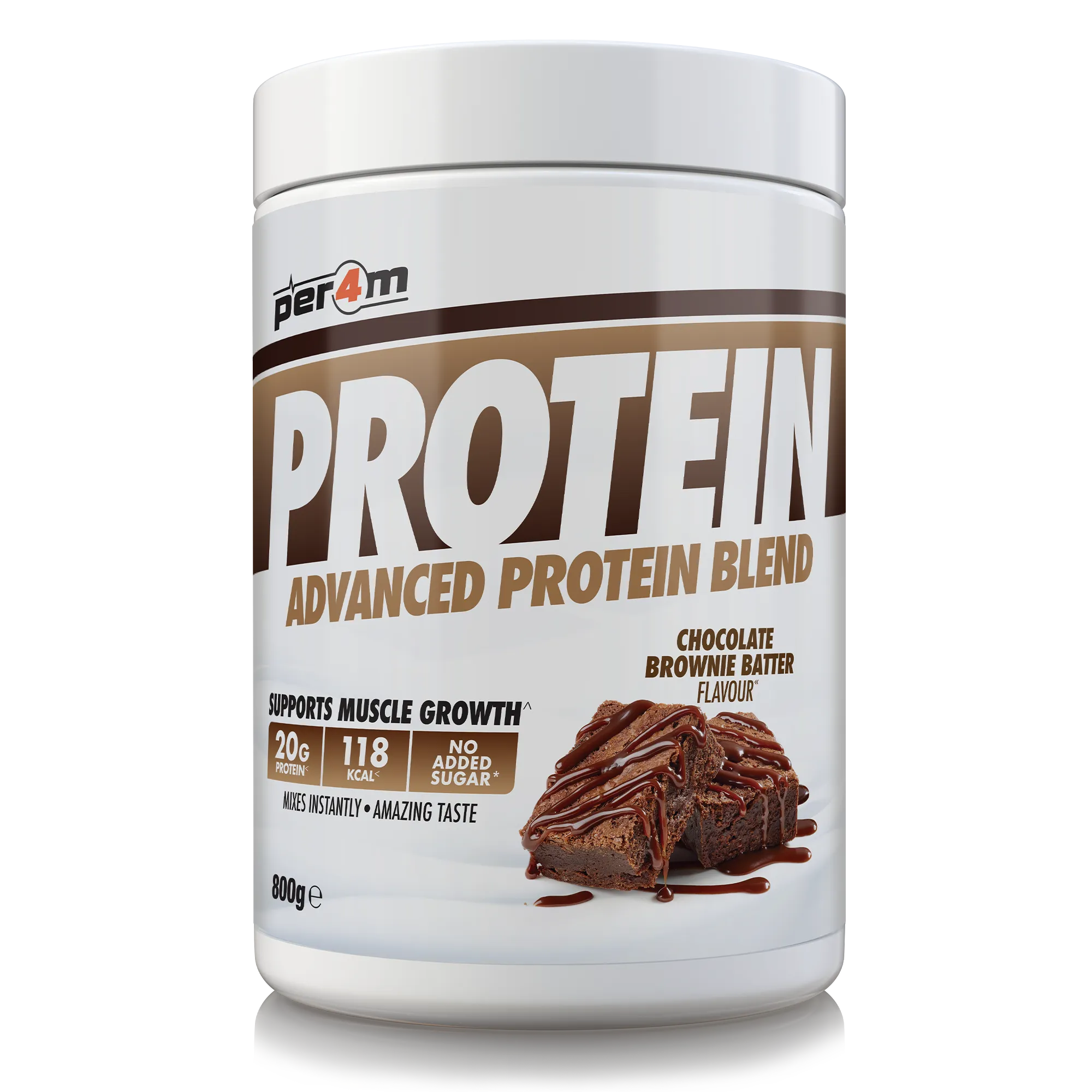 Per4m Advanced Protein Blend 800g - Chocolate Brownie Batter