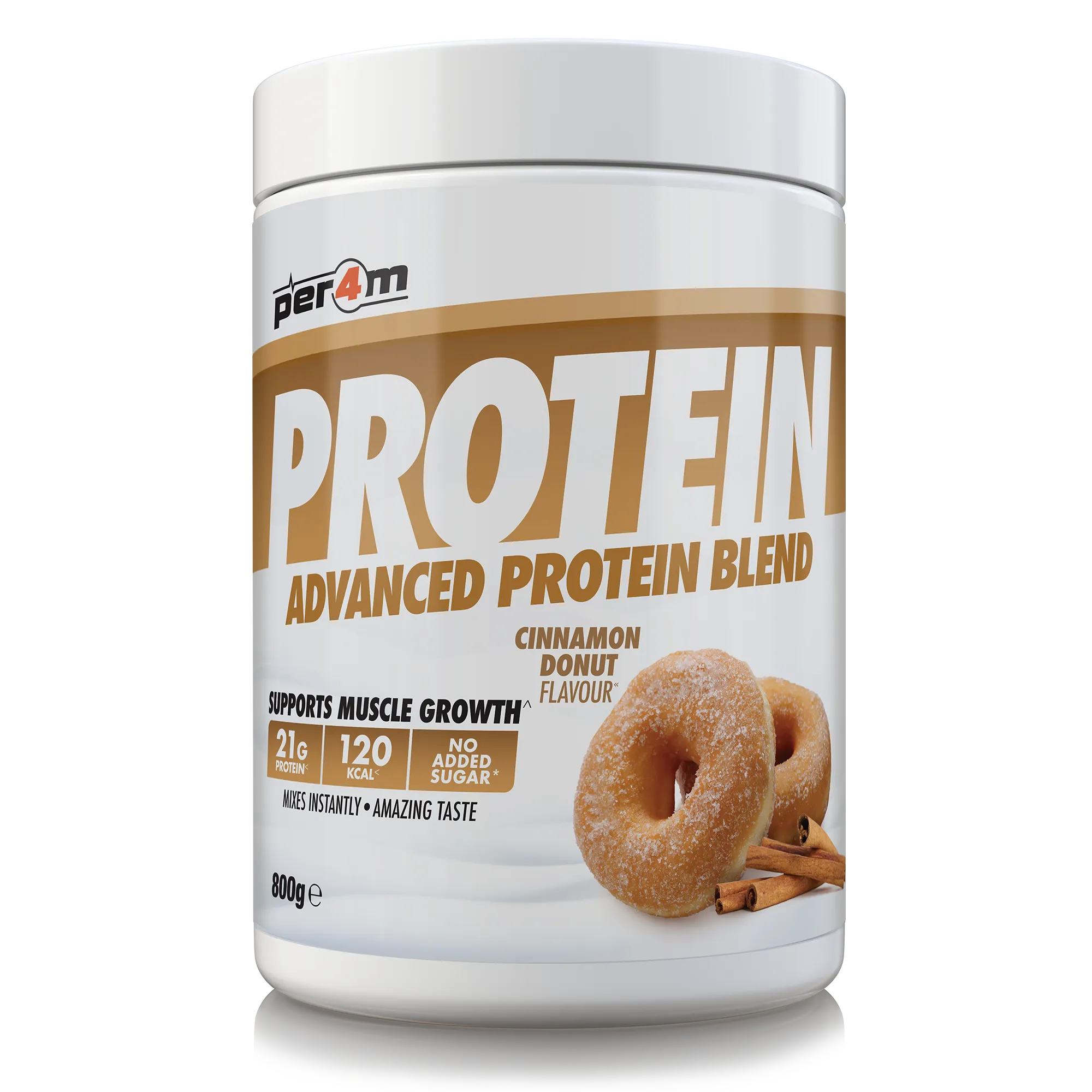 Per4m Advanced Protein Blend 800g - Cinnamon Donut