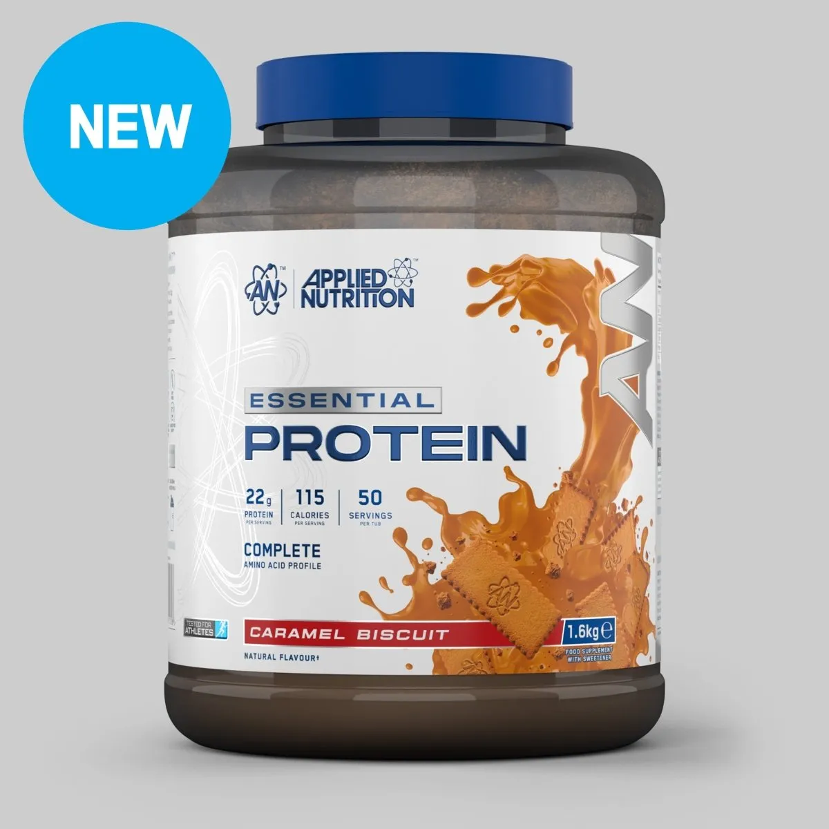 Applied Nutrition Essential Protein 1.6kg - Caramel Biscuit
