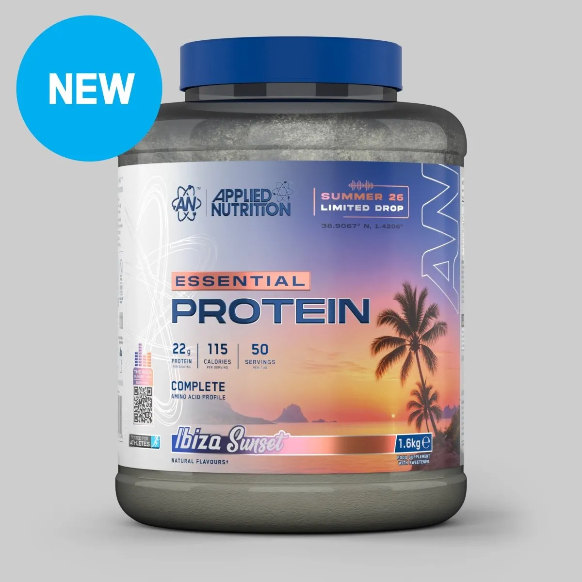 Applied Nutrition Essential Protein 1.6kg - Ibiza Sunset