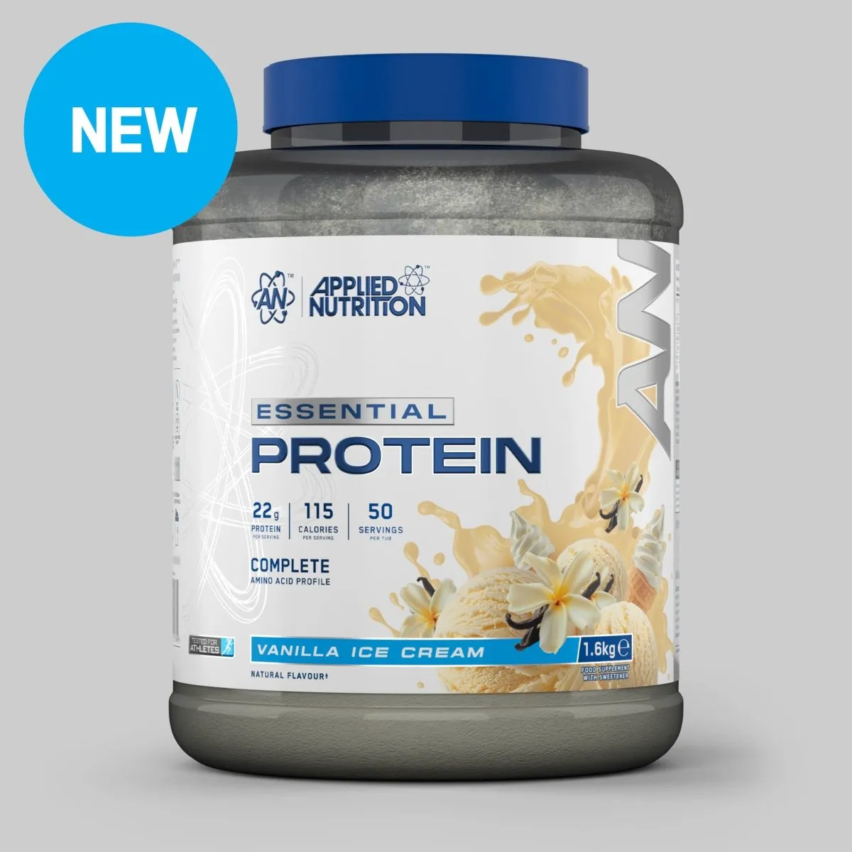 Applied Nutrition Essential Protein 1.6kg - Vanilla Ice Cream