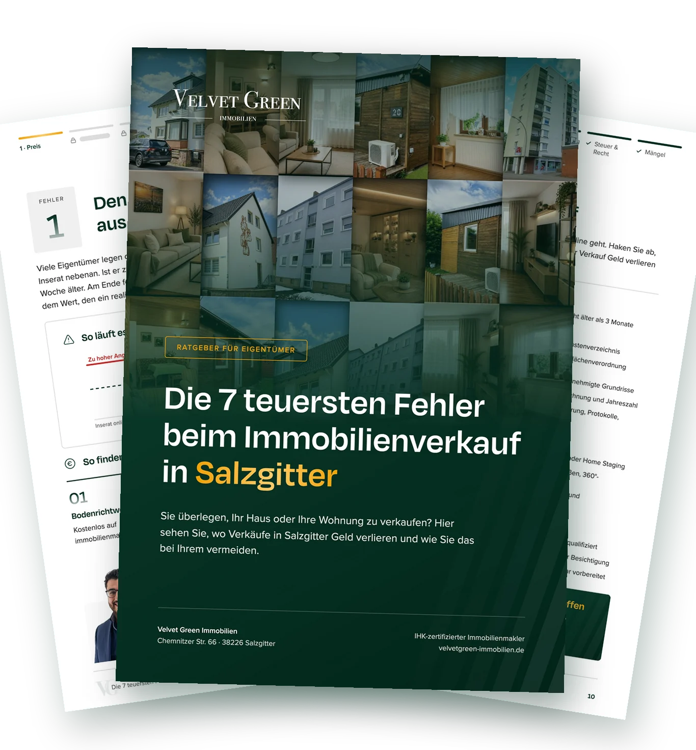 Ratgeber von Velvet Green Immobilien: Die 7 teuersten Fehler beim Immobilienverkauf in Salzgitter