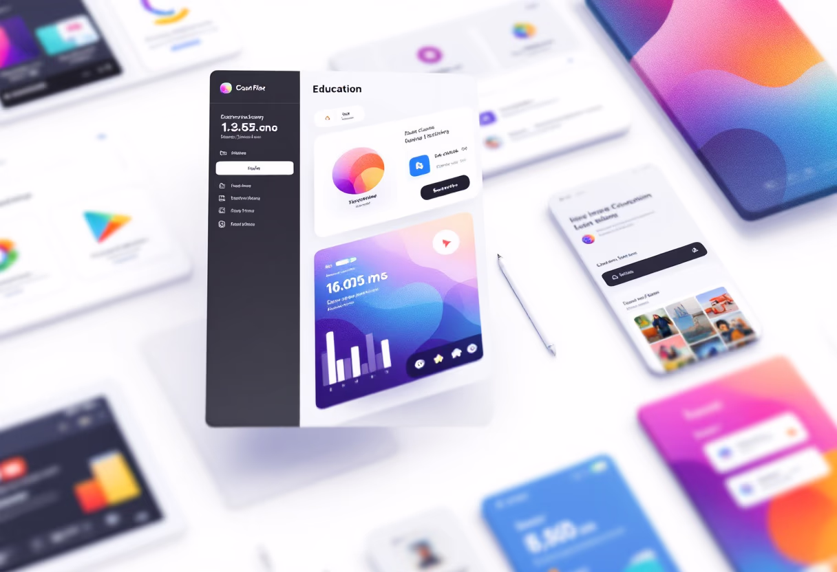 <subject>[interface] image of software interface (for a edtech)</subject>