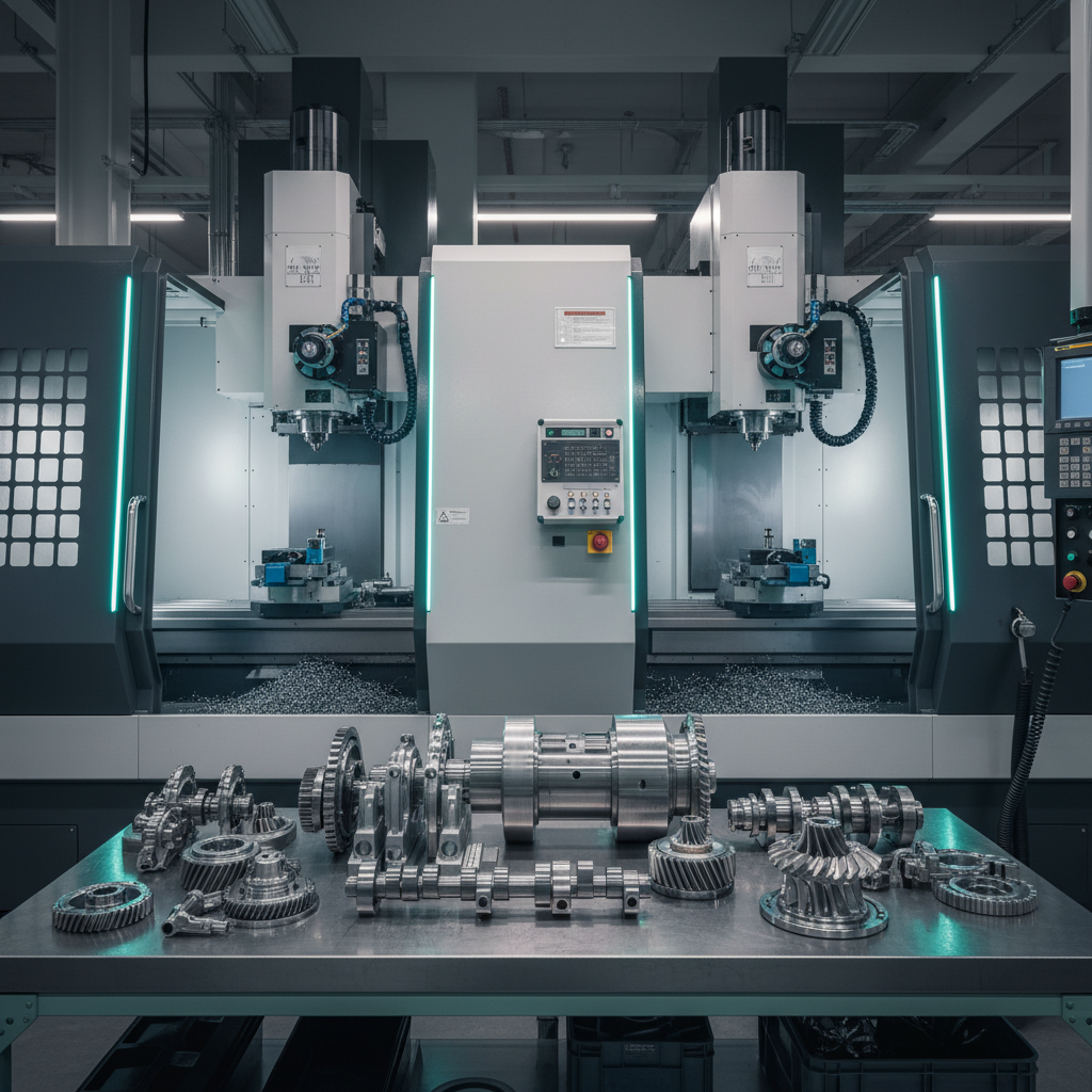 Technician inspecting electronics components in industrial lead generation environment