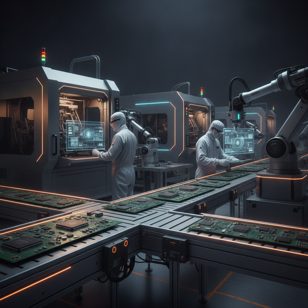 Account based marketing efforts represented by precision manufacturing and CNC machinery environment