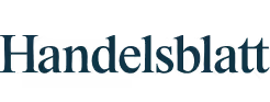 Das blaue Handelsblatt Logo.