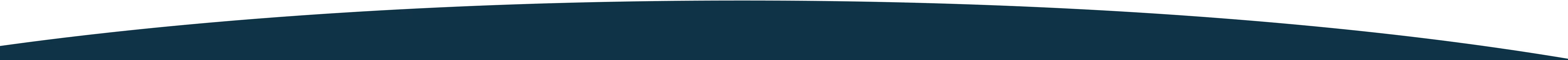 Ein blauer schmaler Bogen.