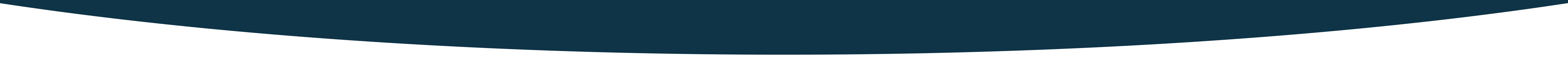 Ein blauer schmaler Bogen.