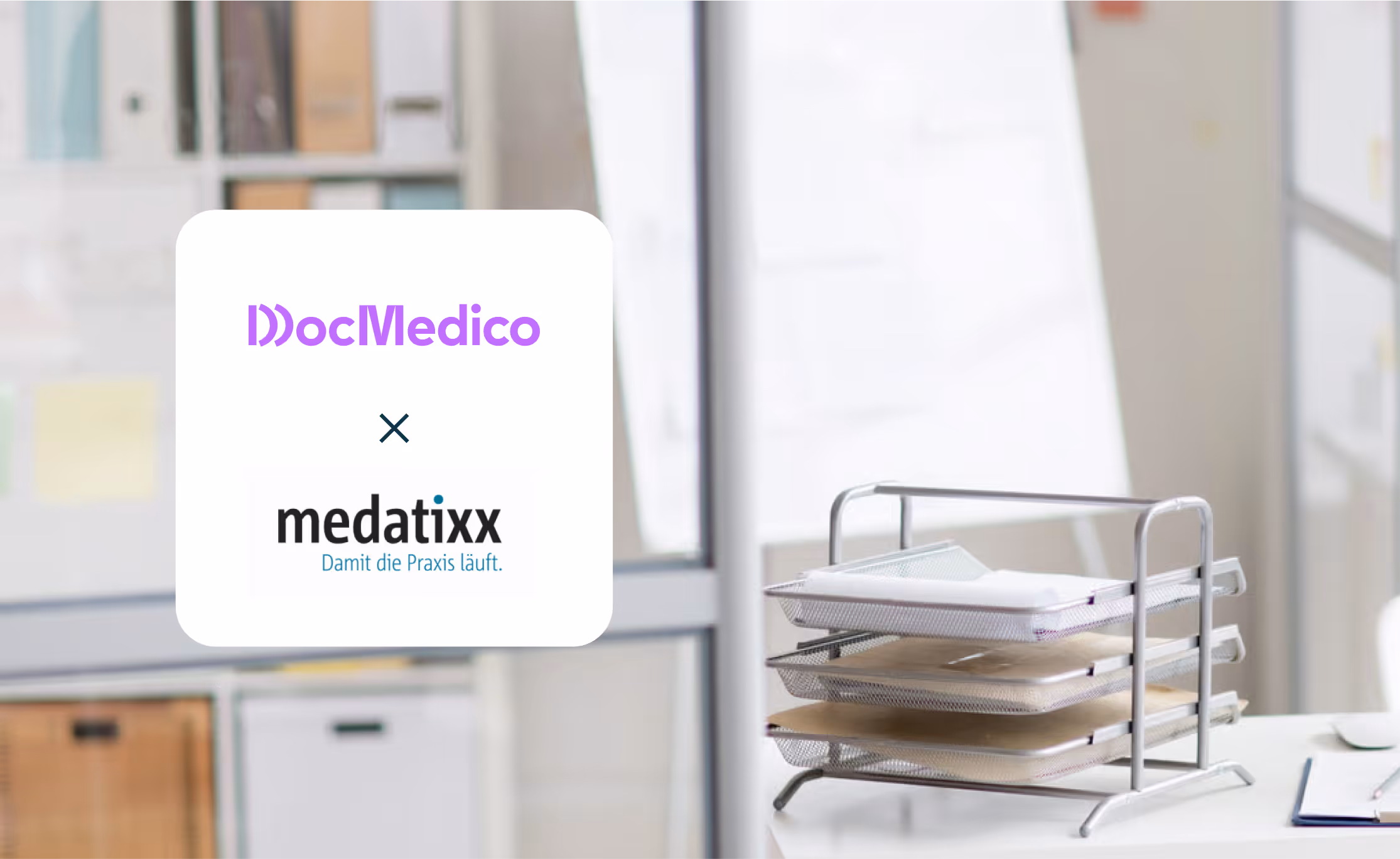 Die Schnittstelle medatixx und DocMedico.