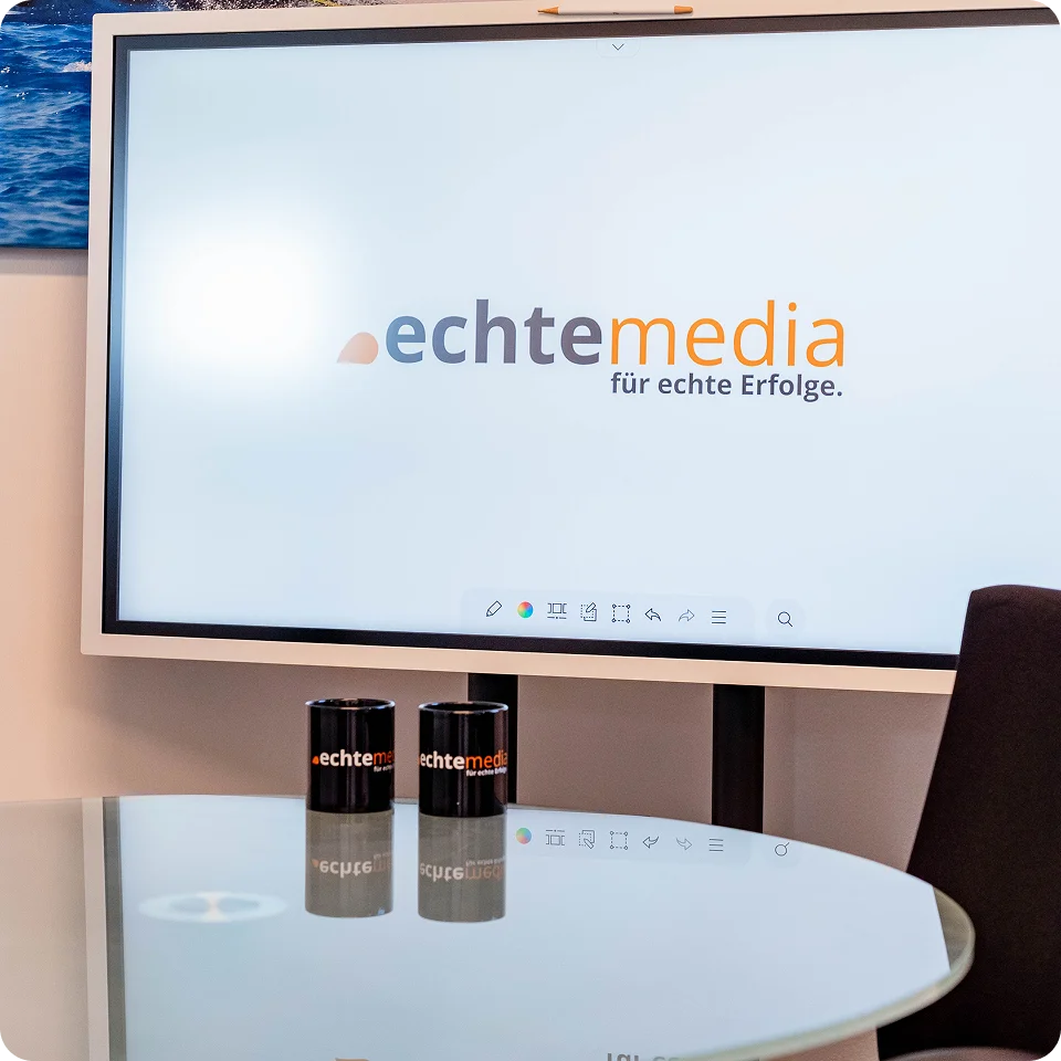 echte media Screen