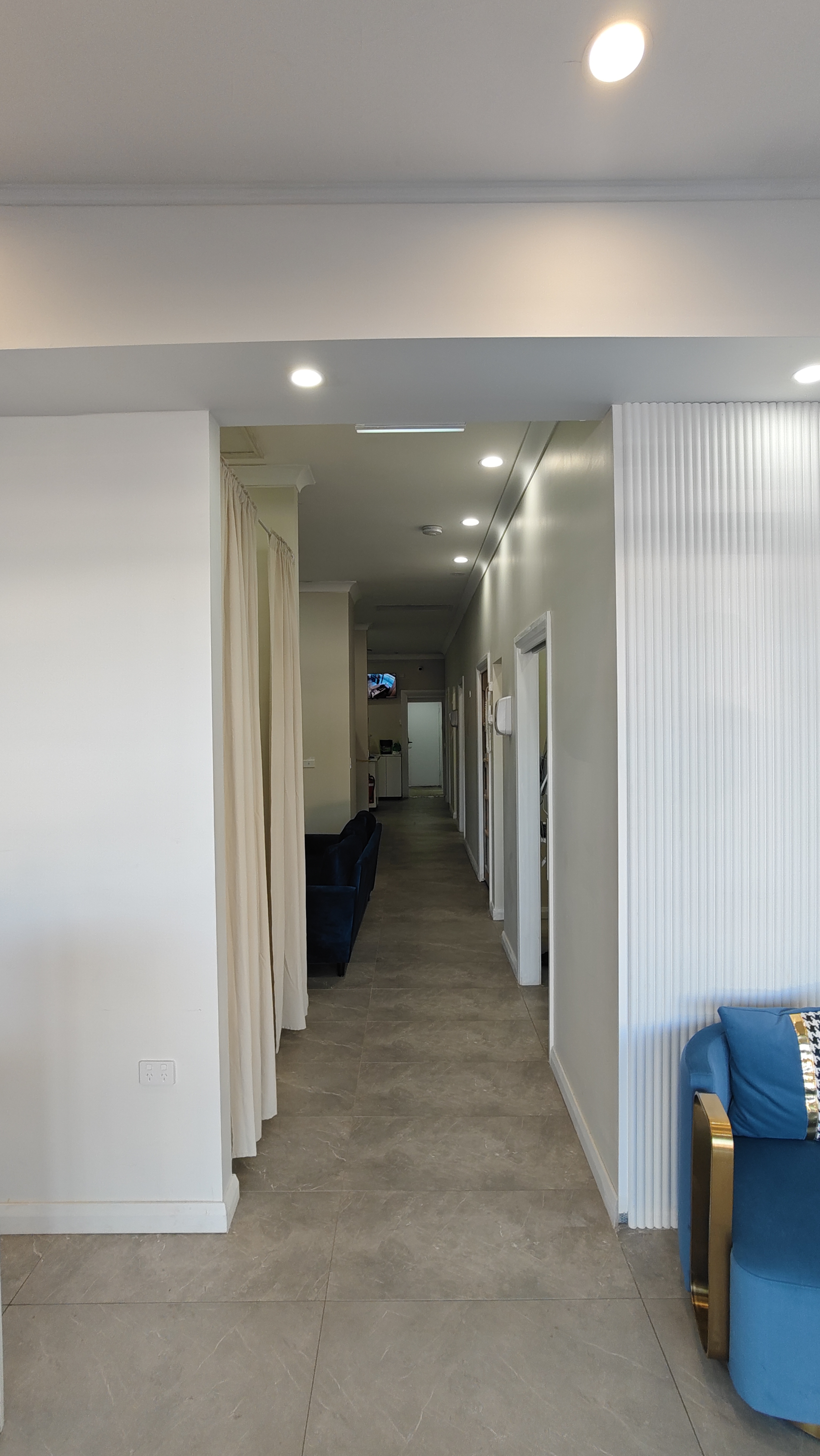 Hallway inside Berala Dental