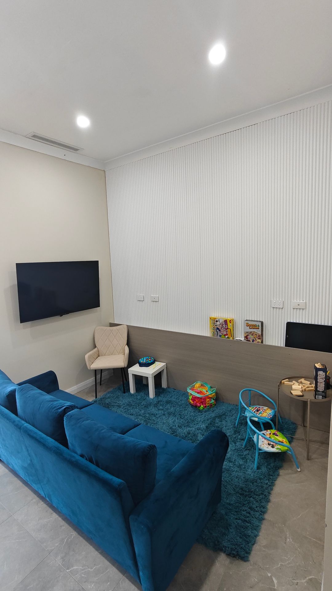 Kids' play area at Berala Dental