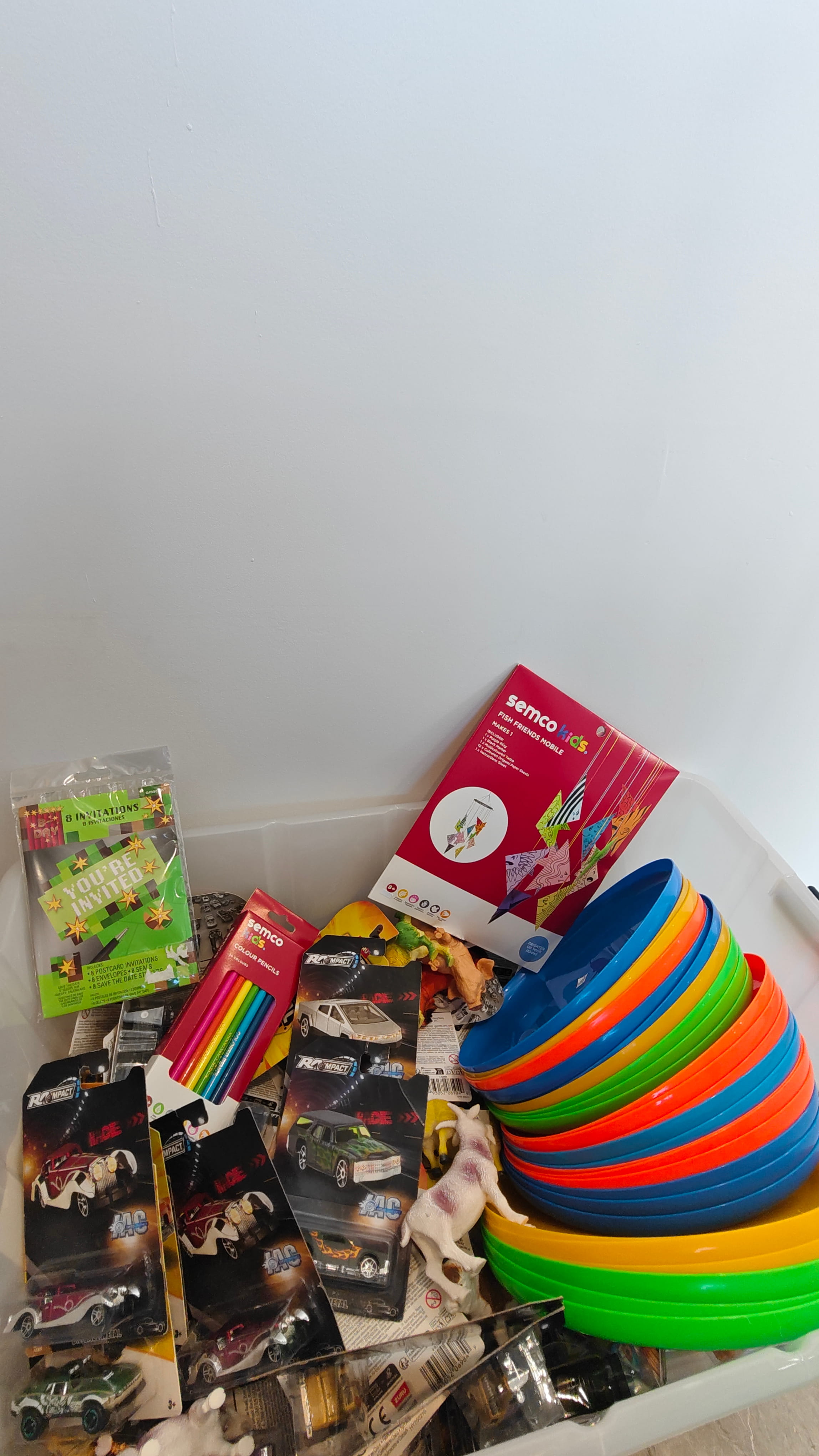 The toy box at Berala Dental — every child picks a toy after their visit