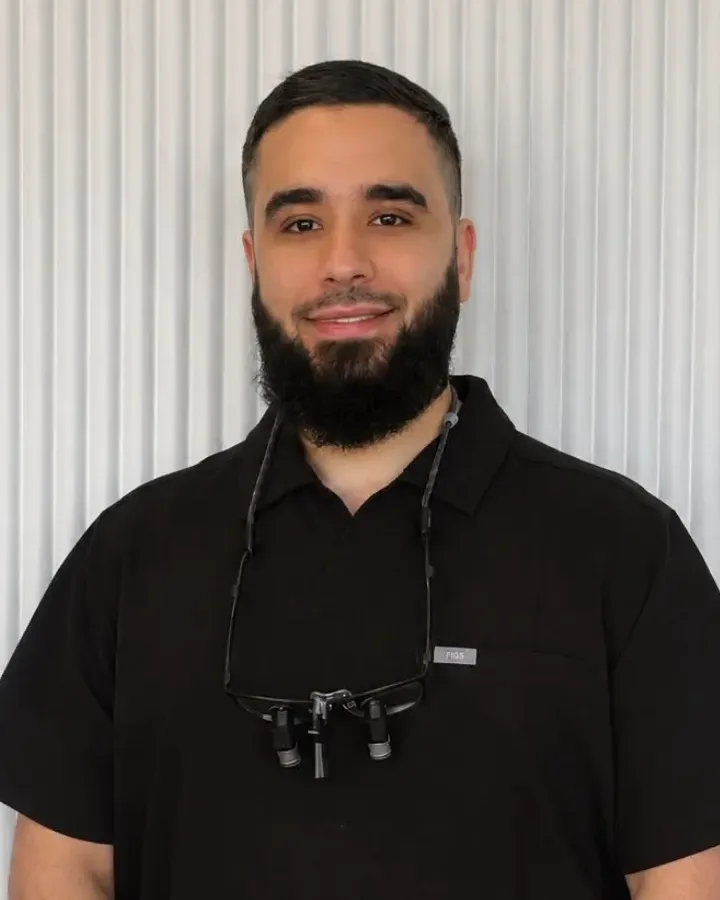 Nadim Elhami, who looks after children at Berala Dental.