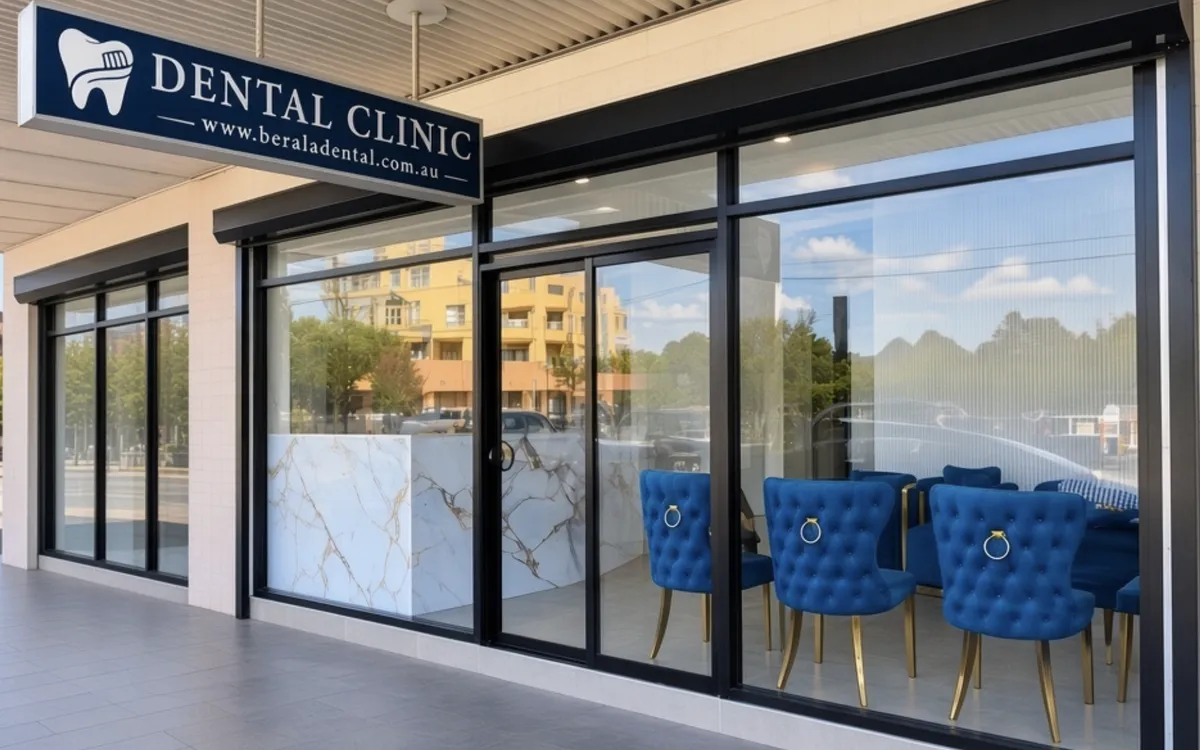 The front of Berala Dental at 184 Woodburn Road, Berala.