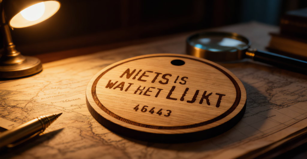 Niets is wat het lijkt cover