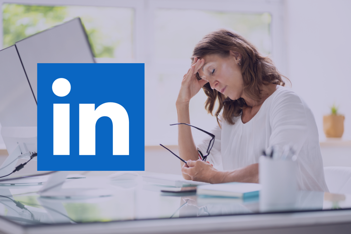 Profil LinkedIn clair pour clients