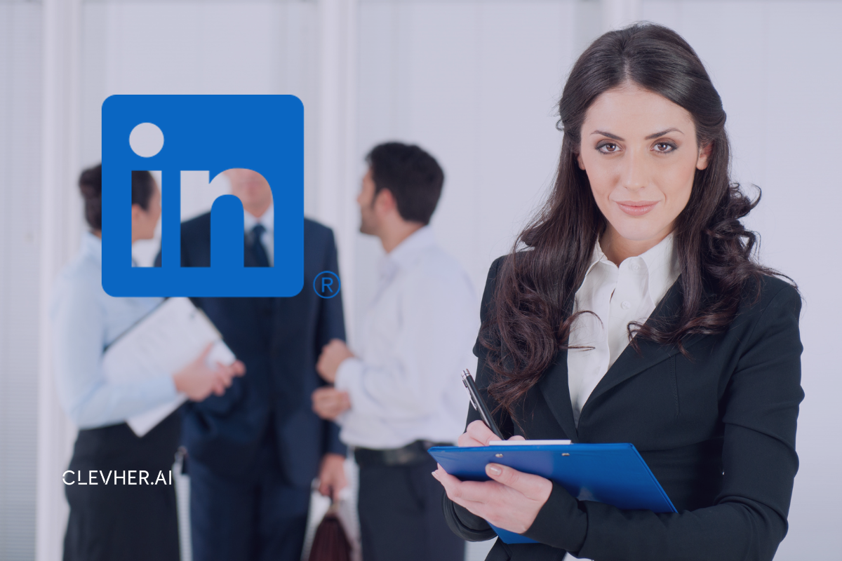 Chasseur de têtes analysant un profil LinkedIn senior