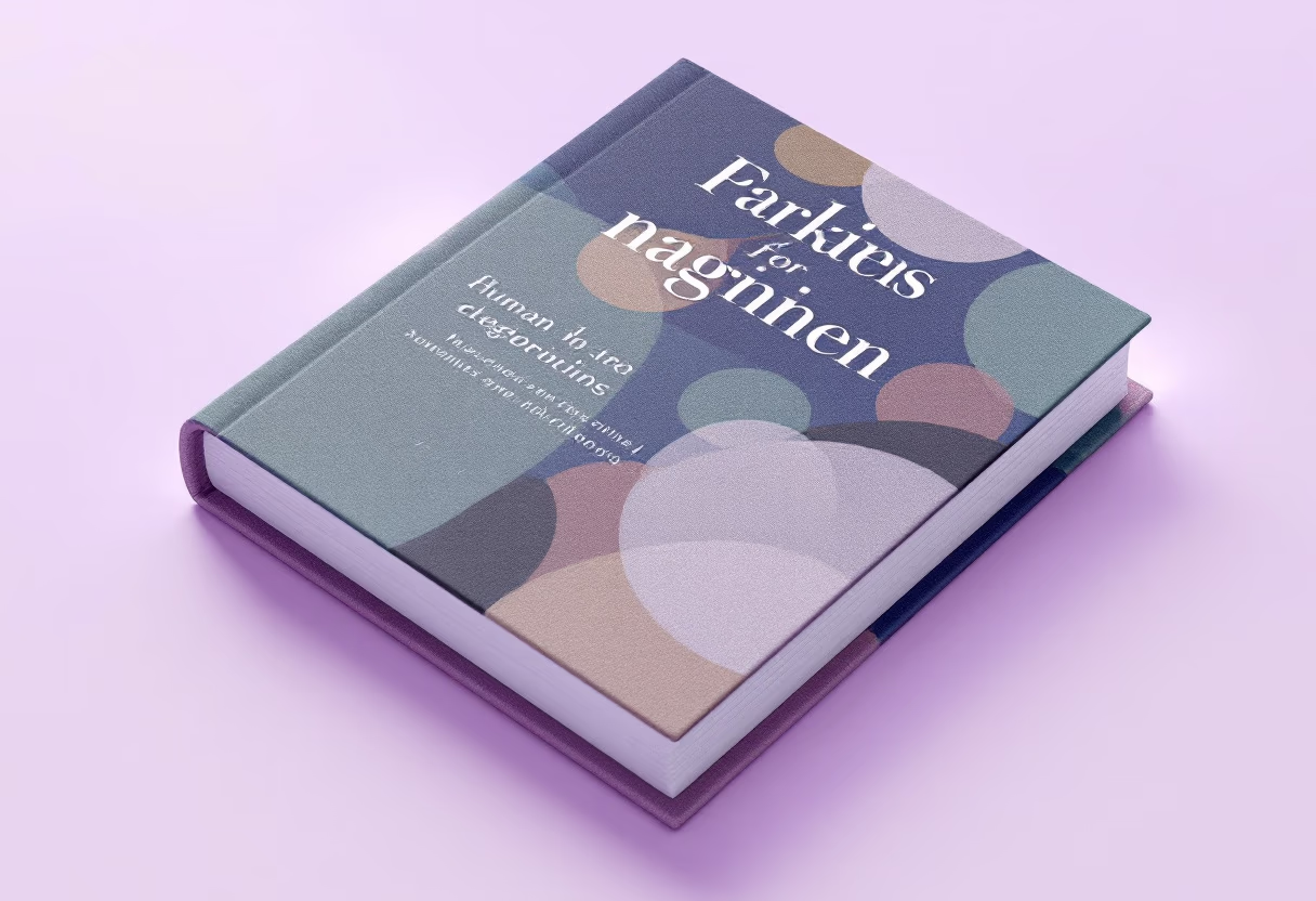 image of fictional book cover for an author & writer