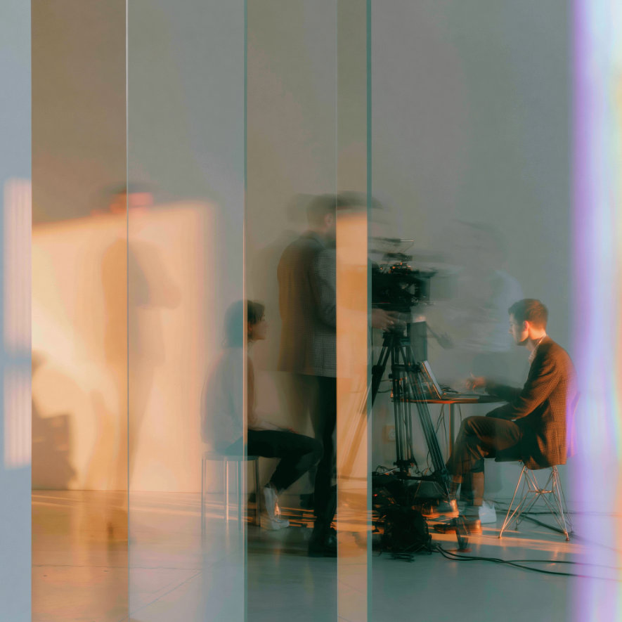 Stimmungsbild aus einem Videoproduktions-Workshop