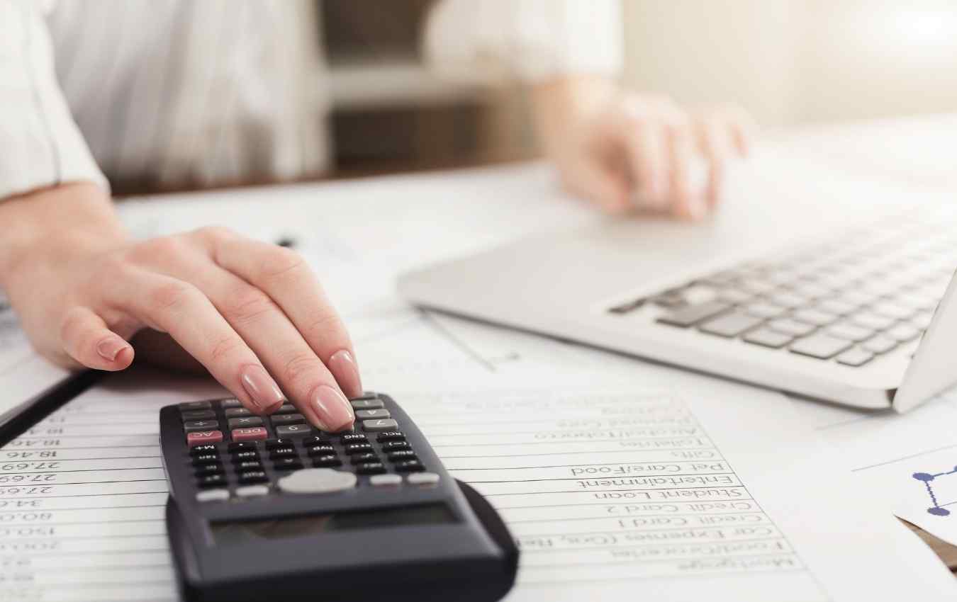 image of accounting tools and documents