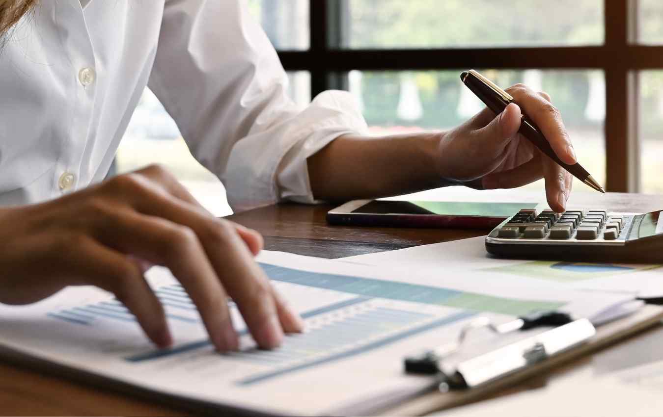 image of accounting tools and documents