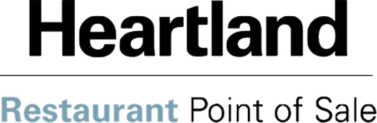 Heartland logo text with 'Restaurant Point of Sale' below.