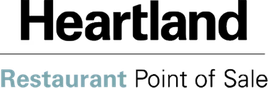 Heartland logo text with 'Restaurant Point of Sale' below.
