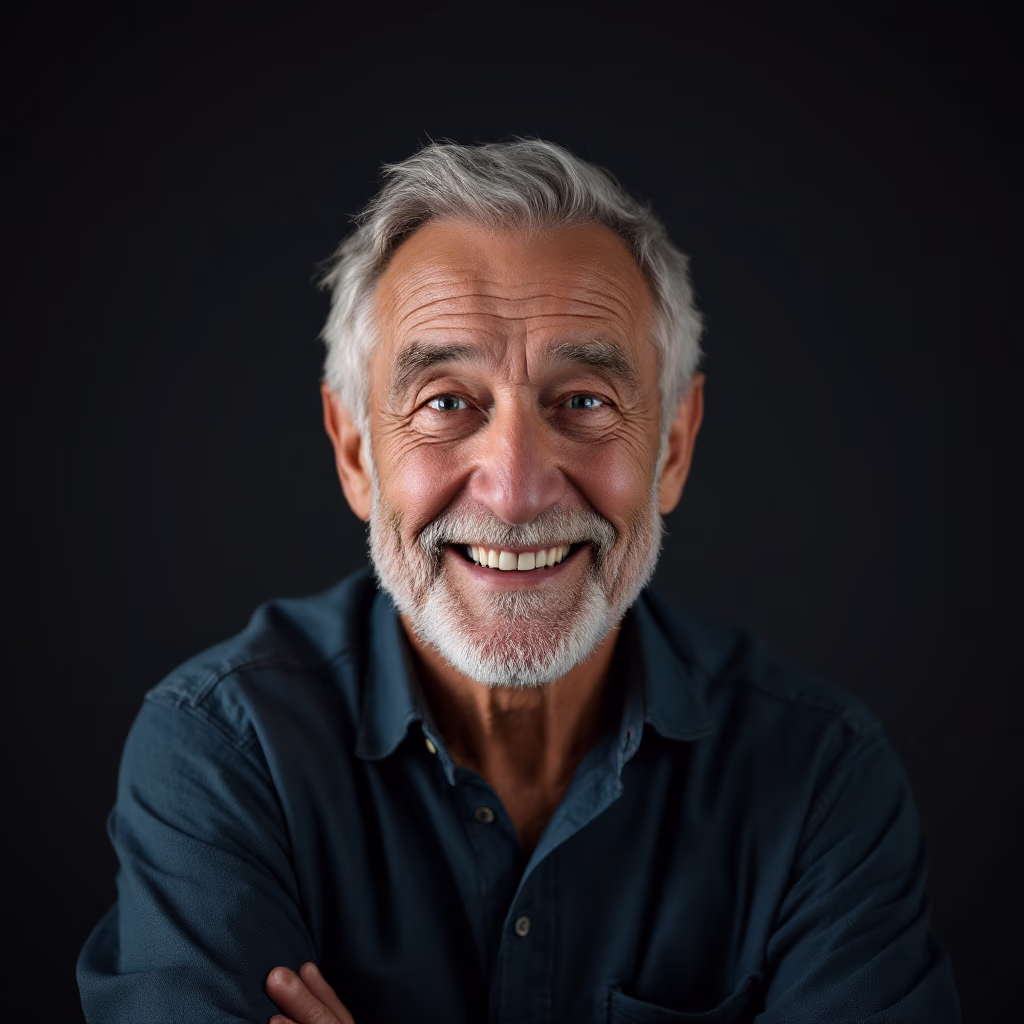 [headshot] image of customer (for a plumbing service)