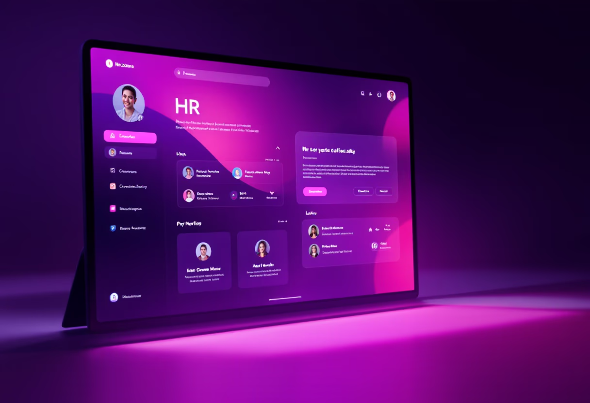 [interface] image of hr software in action (for a hr tech)