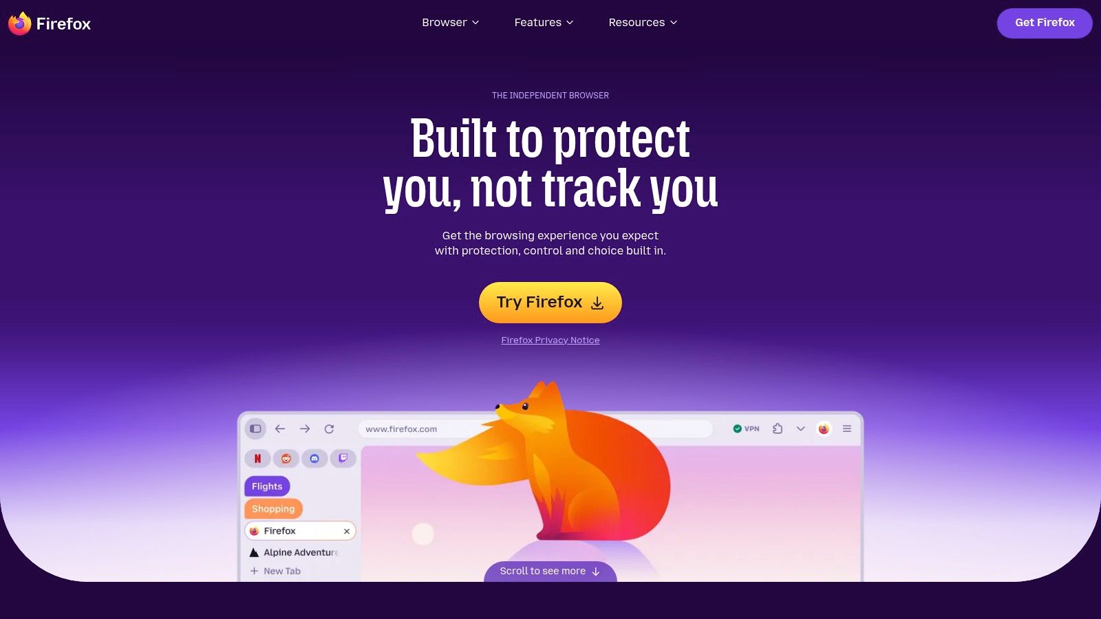 Firefox bookmarks and reader tools