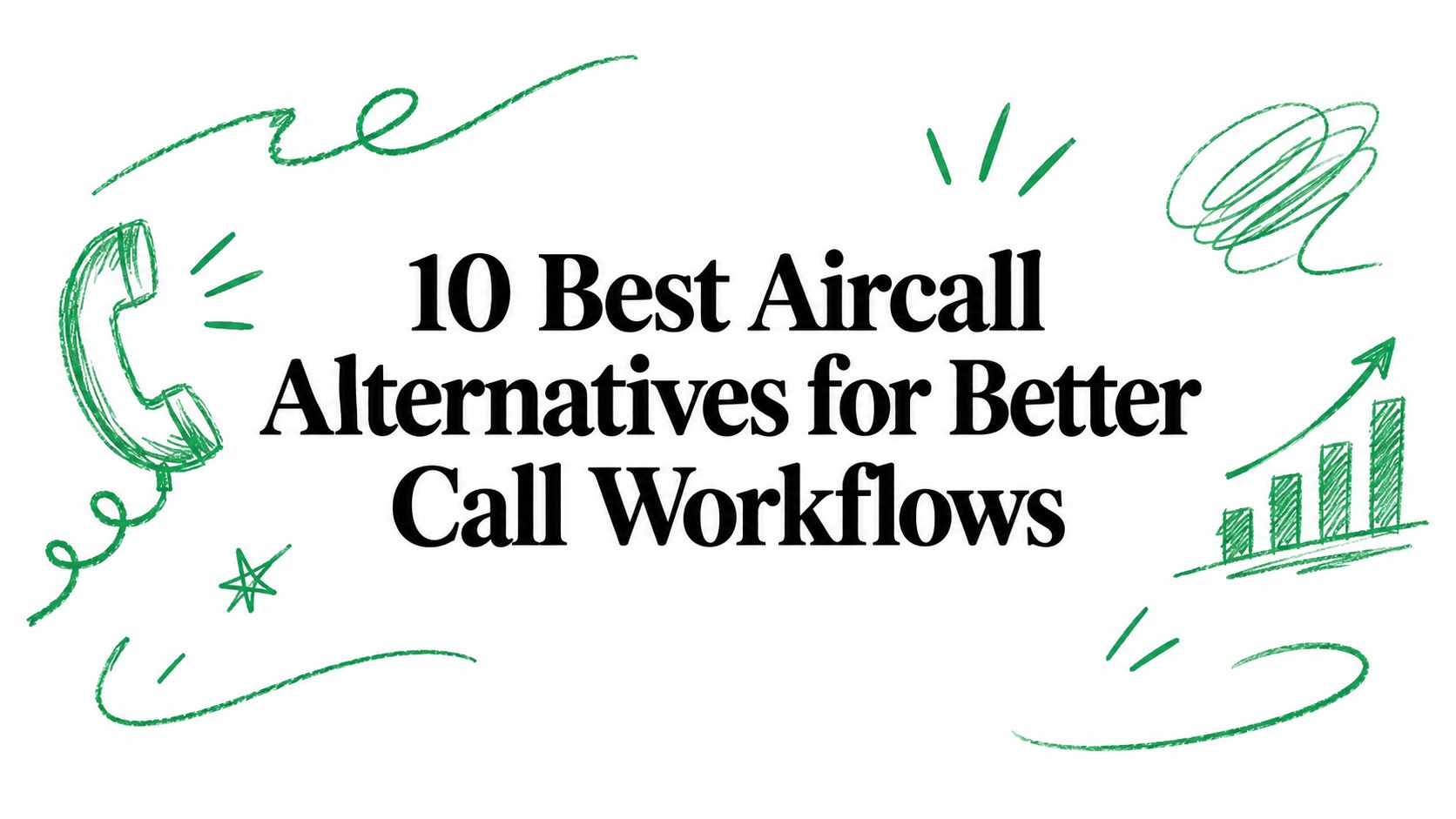 10 Best Aircall Alternatives for Better Call Workflows