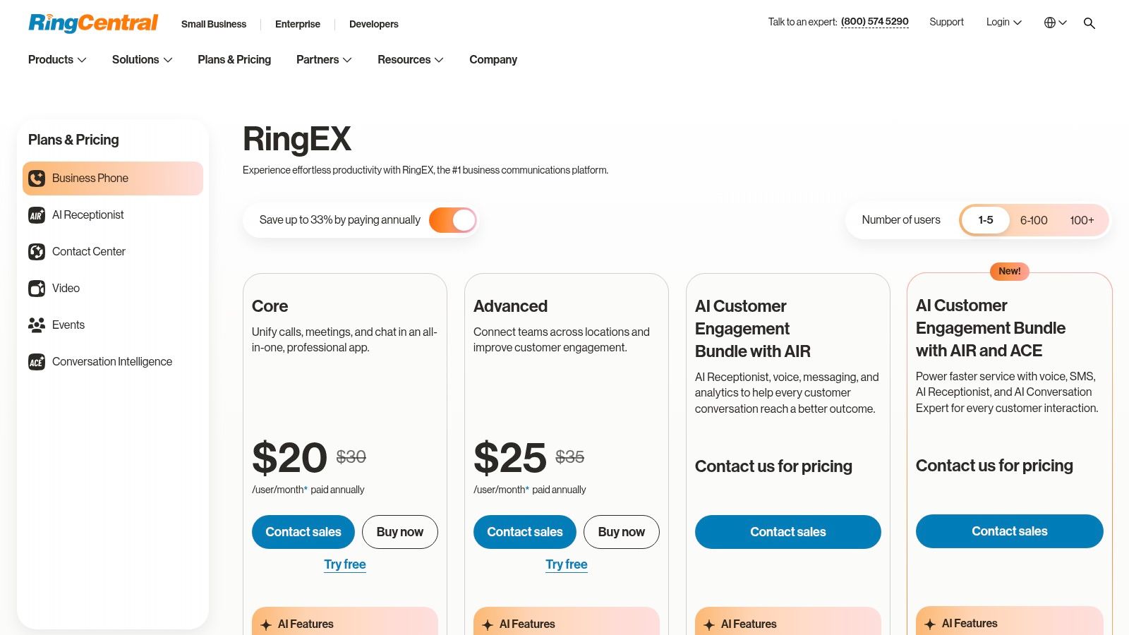 RingCentral RingEX