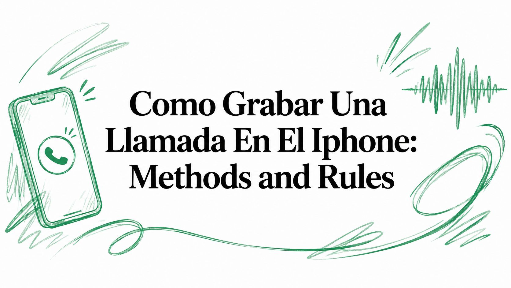 Como Grabar Una Llamada En El Iphone: Methods and Rules