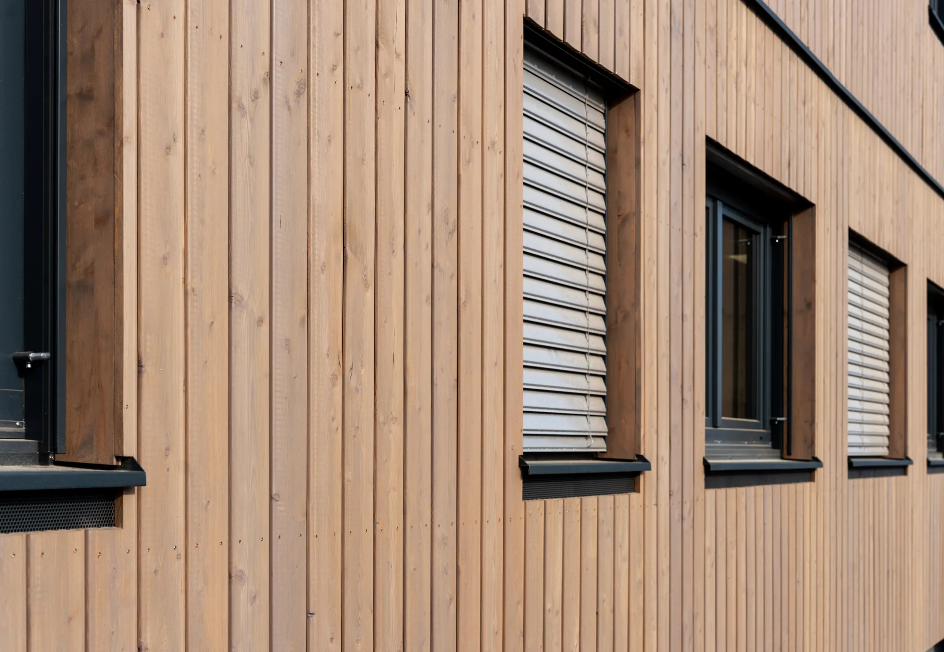 wood facade