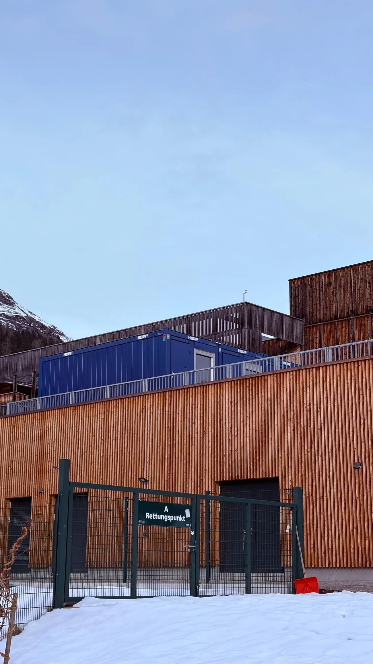 Modular container infrastructure for artist villages