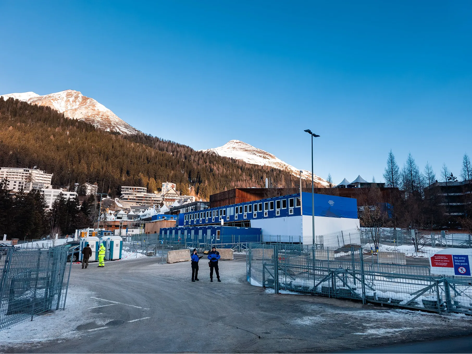 HEPF modulare Infrastrukturlösung für das Weltwirtschaftsforum Davos 2026