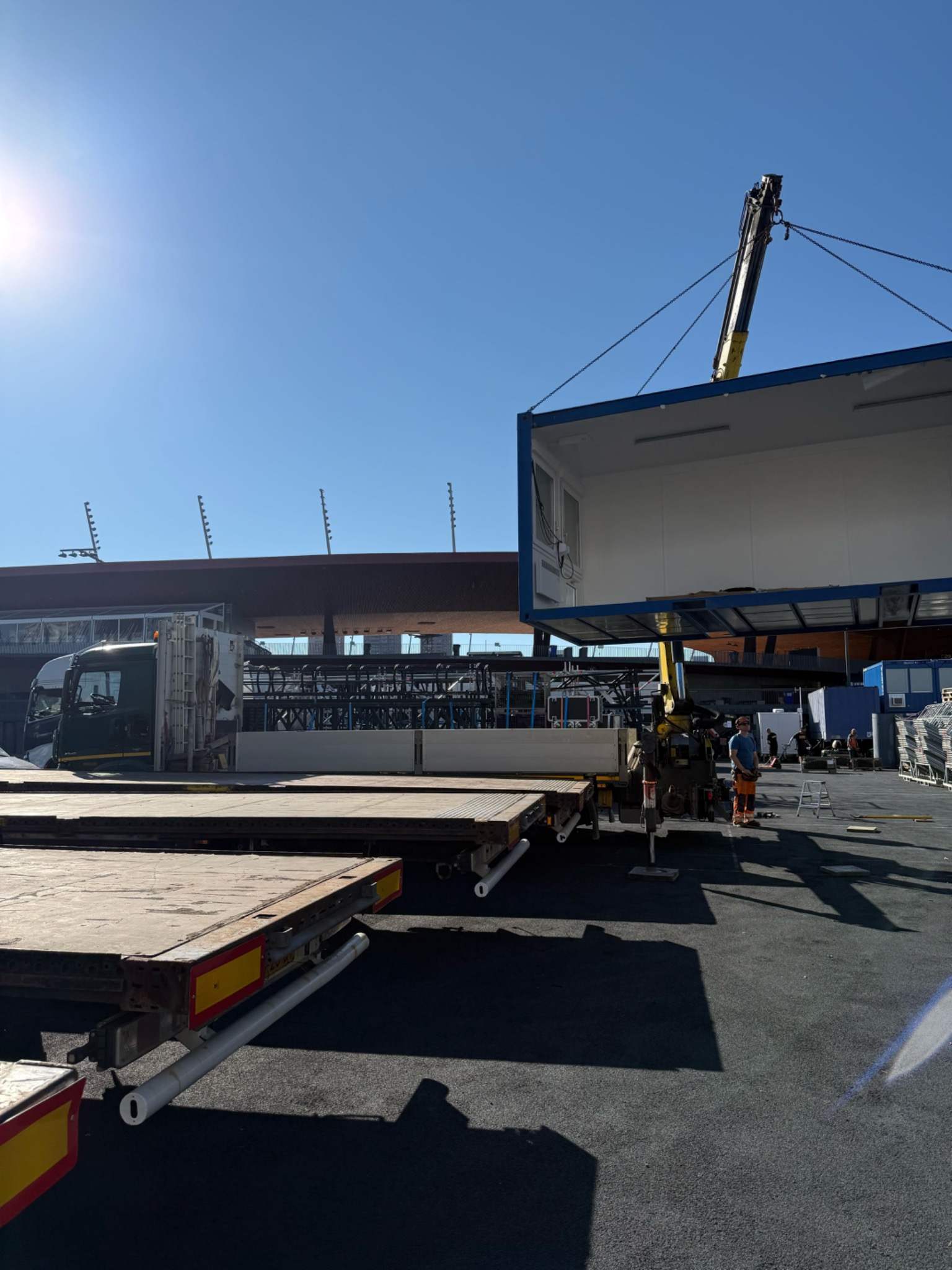 Modular event infrastructure delivered by HEPF AG in Switzerland